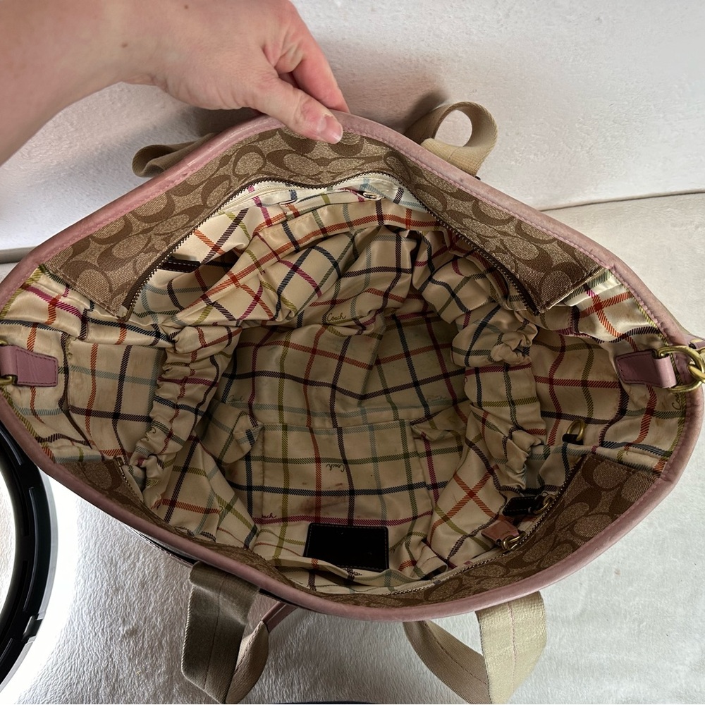Coach Leatherware Diaper Bag - Picture 5 of 6